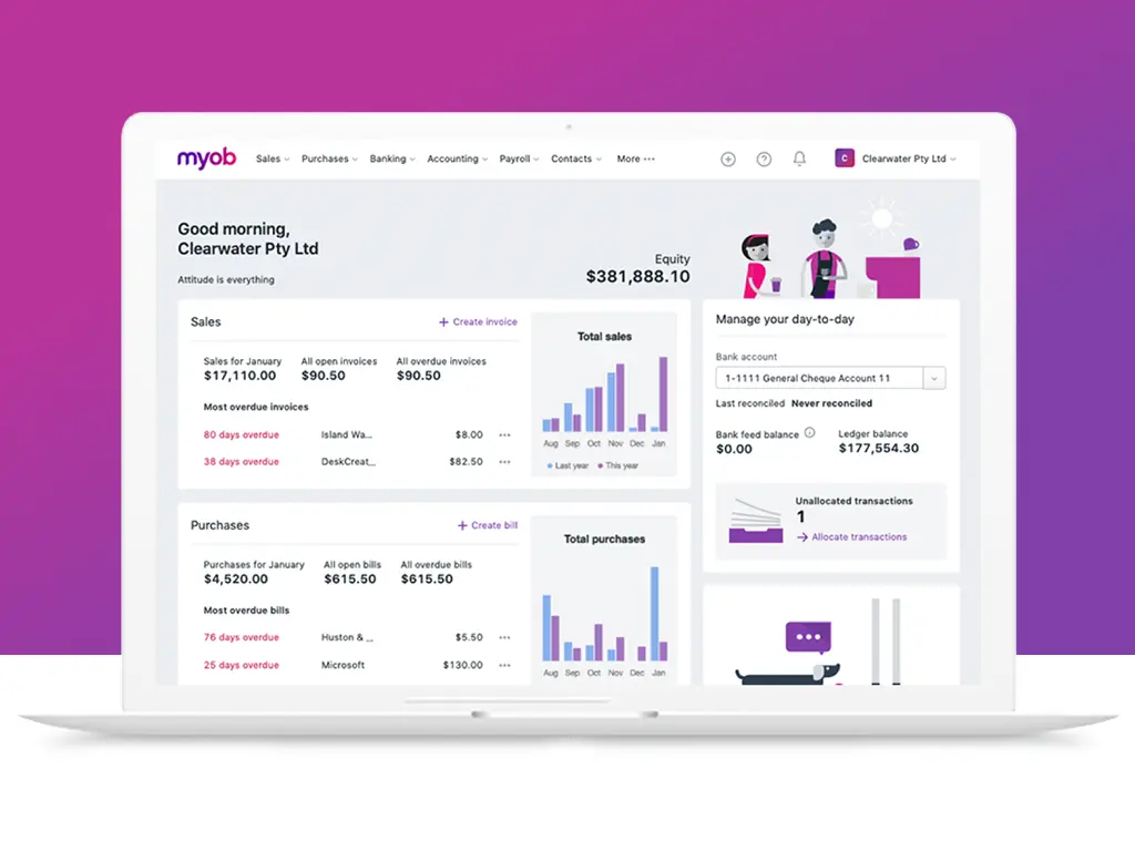 MYOB: Ease of Use